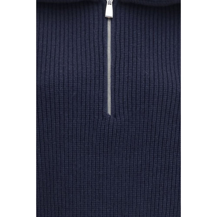 Malo Blue Cashmere Polo Shirt