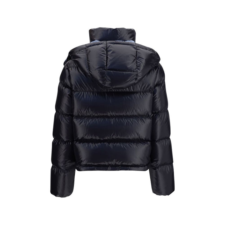 Moncler Blue Goose Down Full-Length Jacket