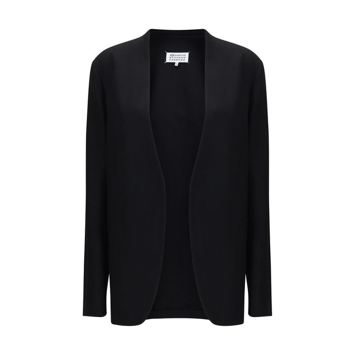 Maison Margiela Black Wool Oves Aries Shell Jacket