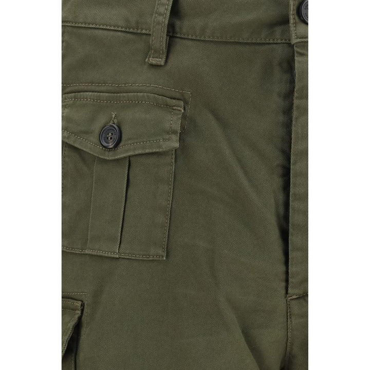 Dsquared² Bicolor Cotton Bermuda Shorts