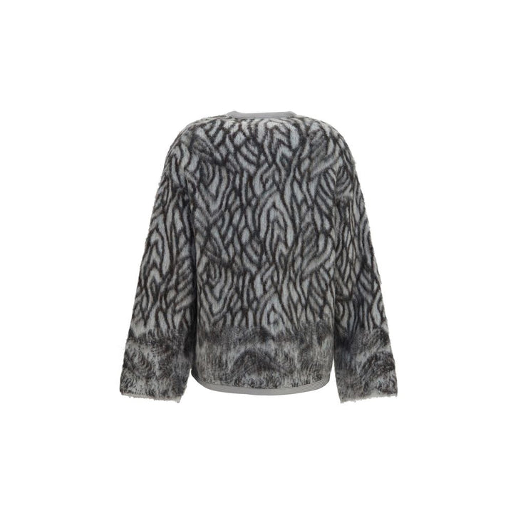 Forte_Forte Gray Alpaca Vicugna Pacos Cardigan