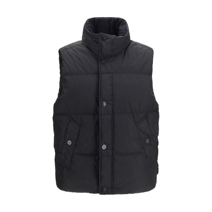 Stone Island Black Goose Down Sleeveless Jacket