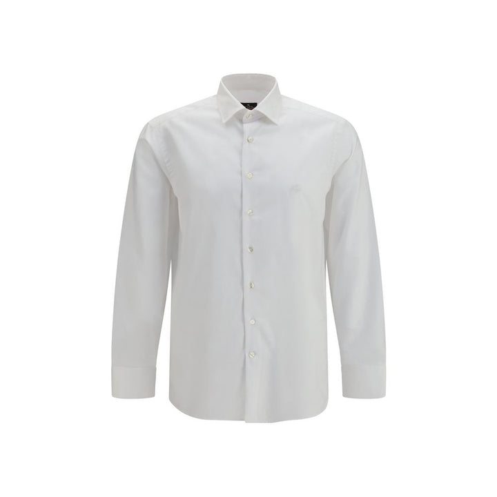 Etro White Cotton Dress Shirt