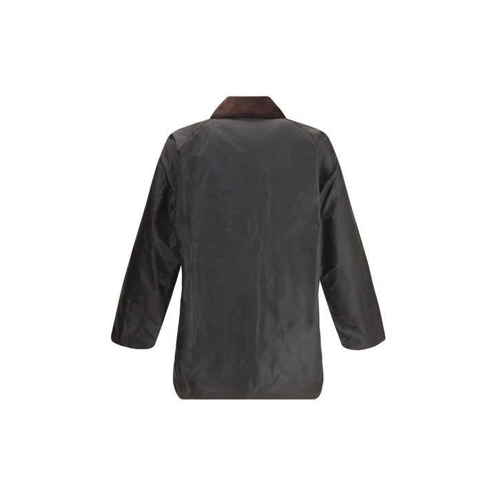 Barbour Black Cotton Coat