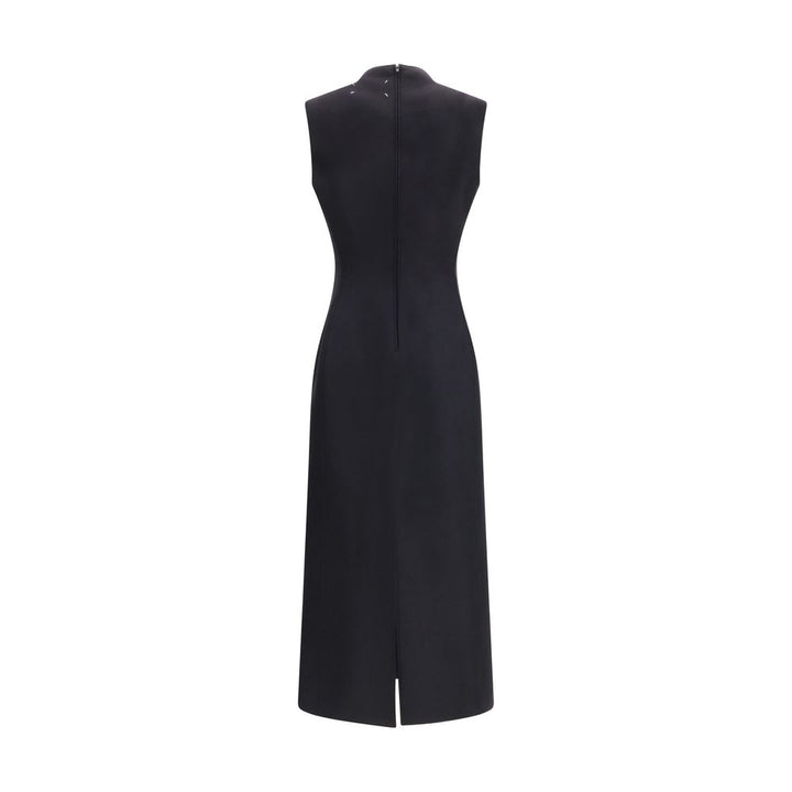 Maison Margiela Black Wool Oves Aries Casual Dress