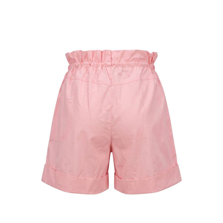 Trussardi Jeans Pink Cotton Women Shorts