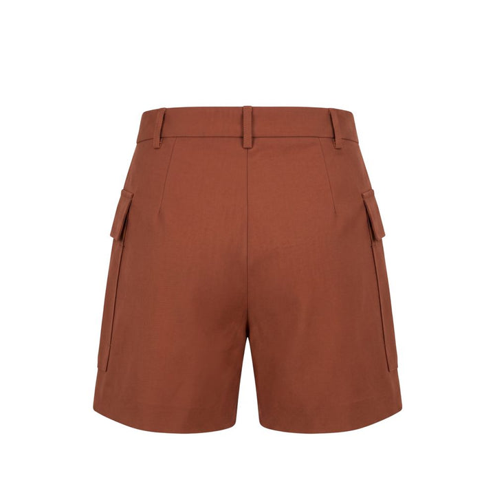 Trussardi Jeans Brown Viscose Women Shorts