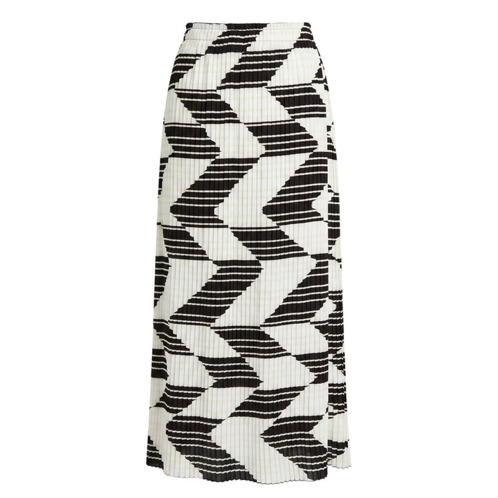 Trussardi Jeans White Polyester Women Skirt