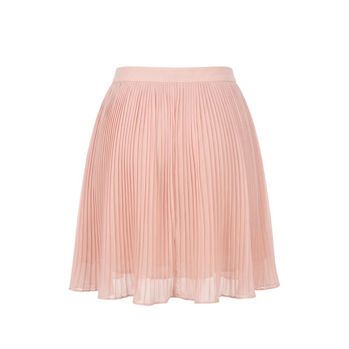 Trussardi Jeans Pink Polyester Women Skirt