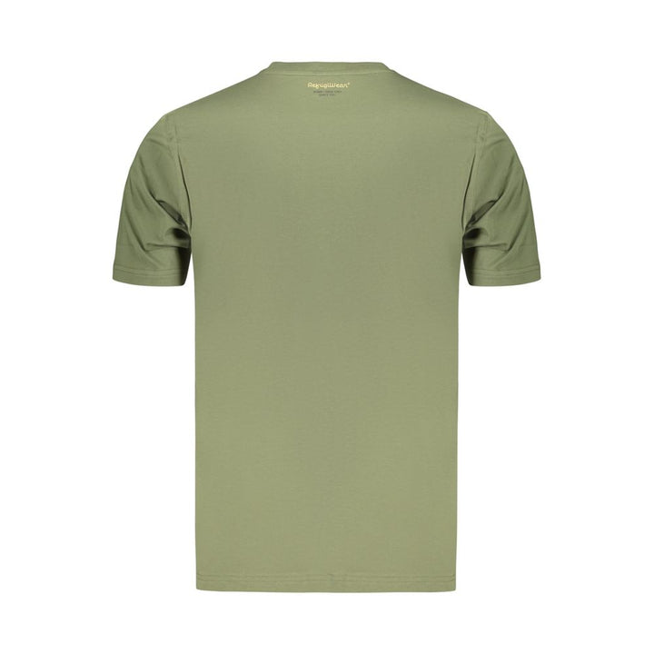 Refrigiwear Green Cotton Men's T-Shirt