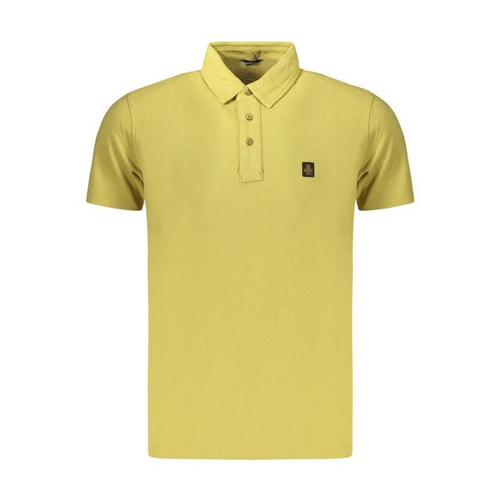 Refrigiwear Yellow Cotton Men's Polo