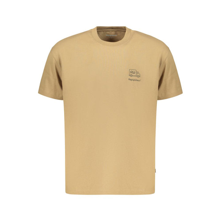 Refrigiwear Brown Cotton Men's T-Shirt