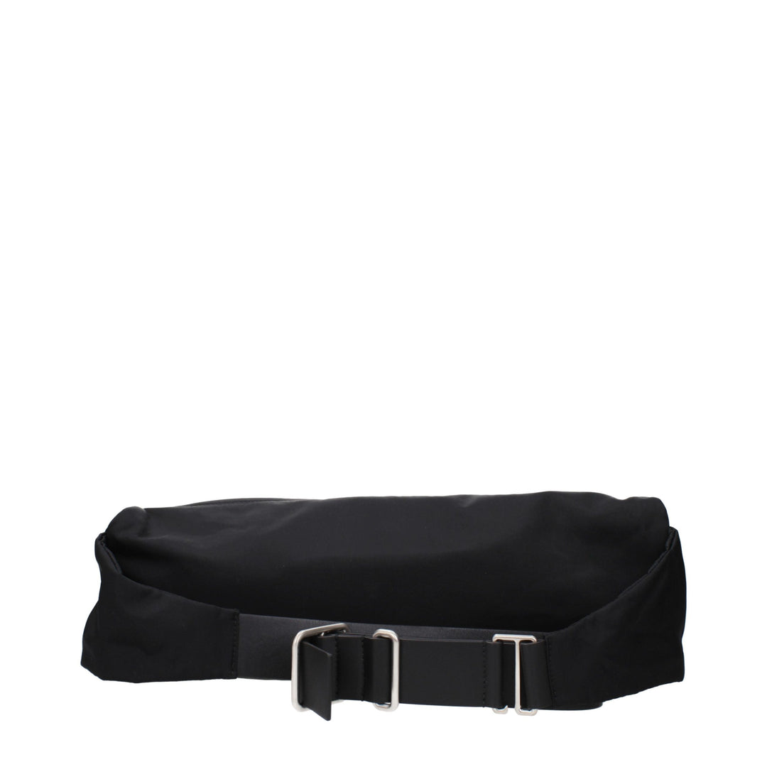 Jil Sander Black Fabric Backpack