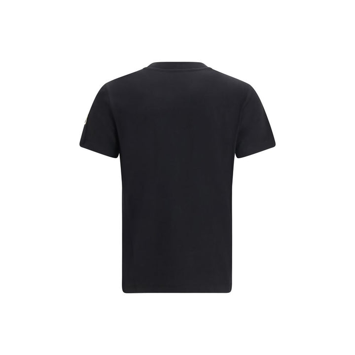 Moncler Black Cotton T-Shirt