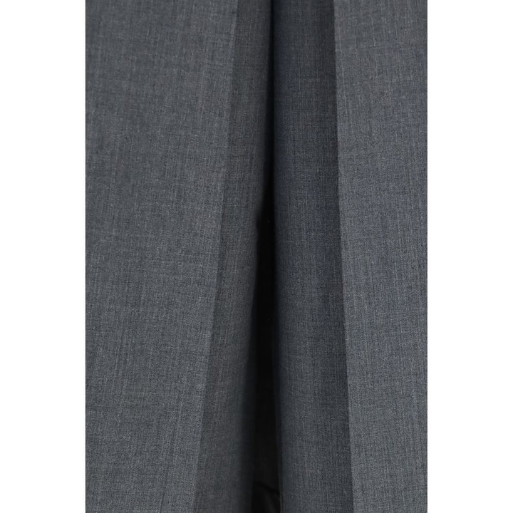 The Latest Gray Polyester Dress Pants