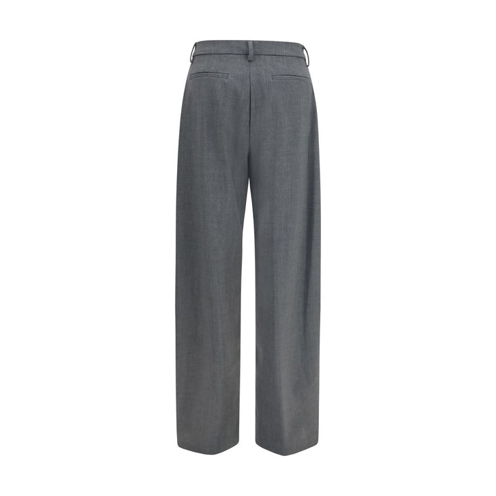 The Latest Gray Polyester Dress Pants - IT40