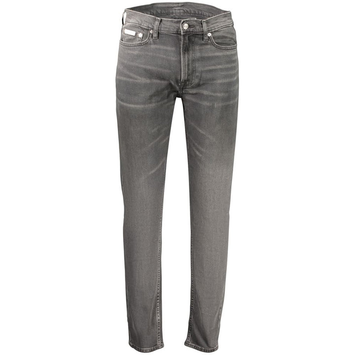 Calvin Klein Black Cotton Men's Jeans