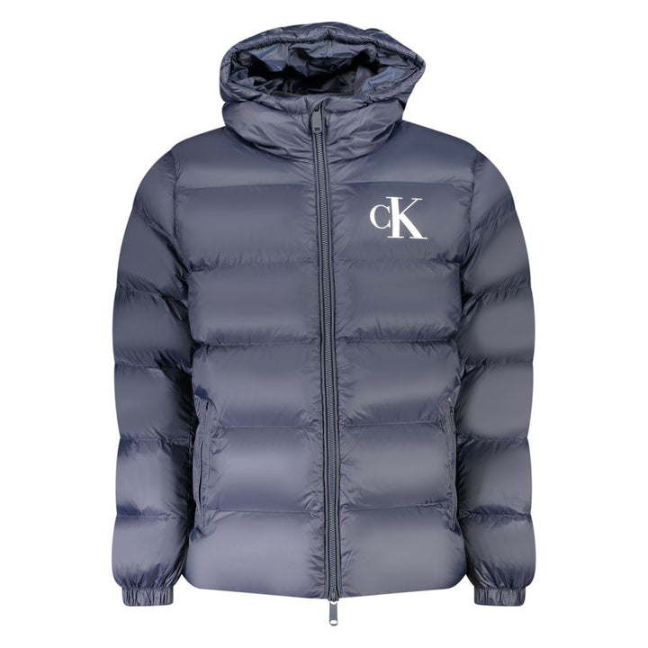 Calvin Klein Blue Nylon Men's Jacket