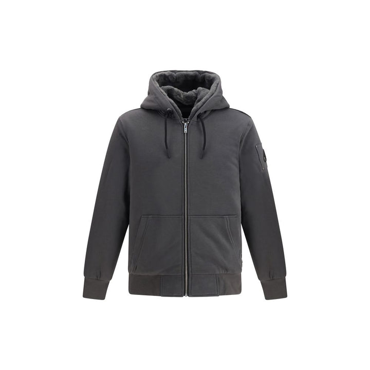 Moose Knuckles Gray Polyester Sweatshirt