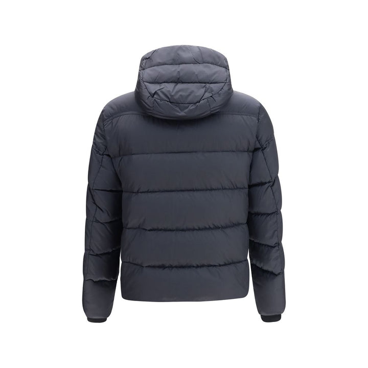 MooRER Blue Polyamide Full-Length Jacket