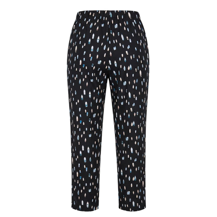 Trussardi Blue Cotton Women Pants