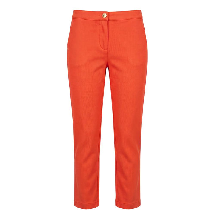Trussardi Jeans Orange Cotton Women's Pant
