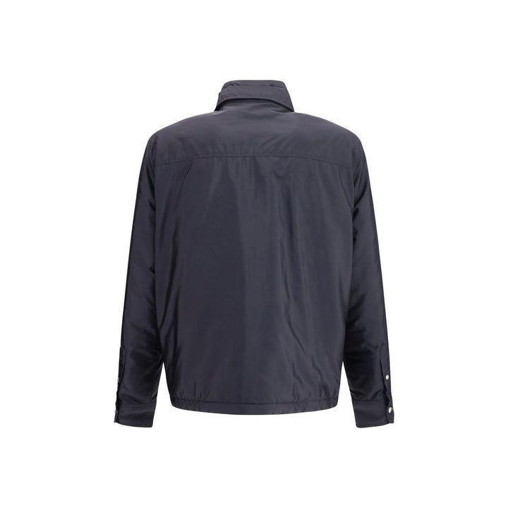 Moncler Blue Polyamide Shell Jacket
