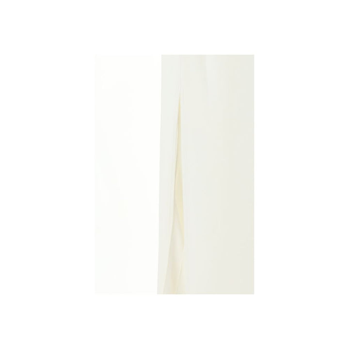 Brunello Cucinelli White Viscose Long Skirt