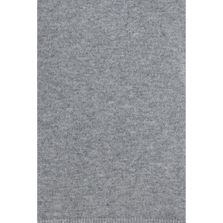 Allude Gray Cashmere Turtleneck