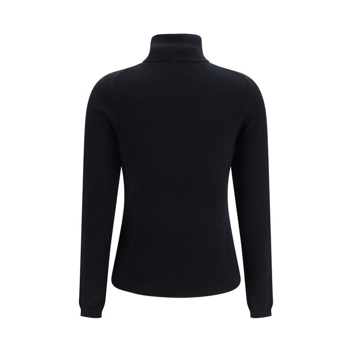 Allude Blue Cashmere Turtleneck