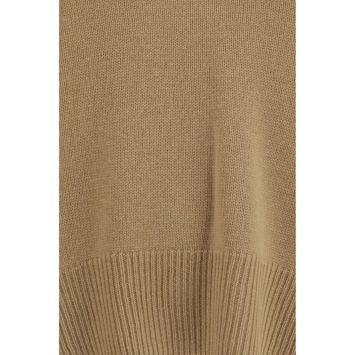 Allude Beige Cashmere Sweatshirt