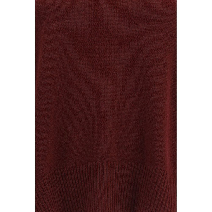 Allude Bordeaux Cashmere Sweatshirt