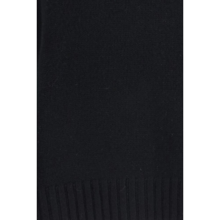 Allude Black Cashmere Turtleneck