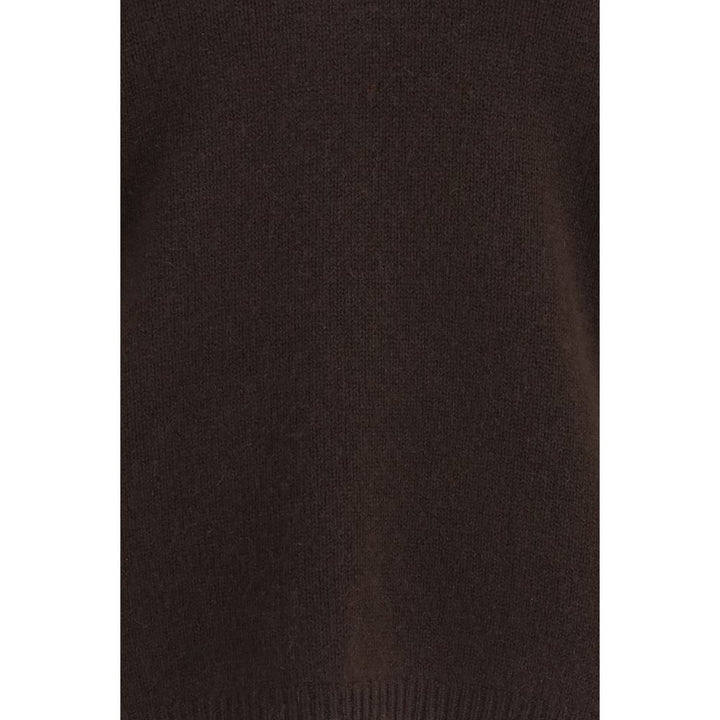 Allude Brown Cashmere Sweater