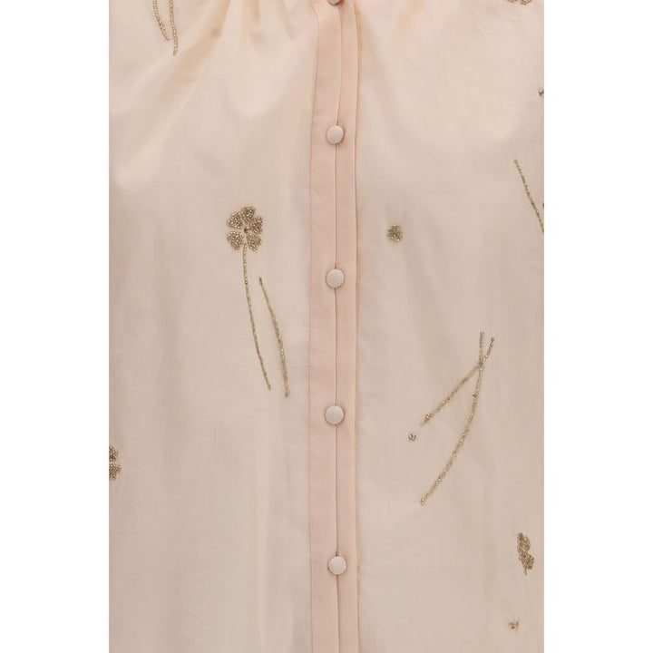 Forte_Forte Multicolor Cotton Blouse