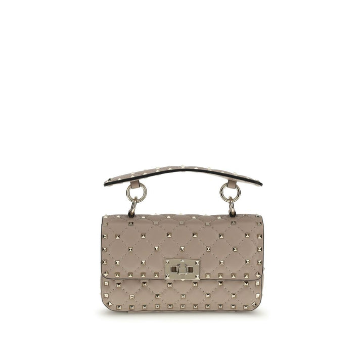 Valentino Garavani Pink Calf Leather Bos Taurus Handbag