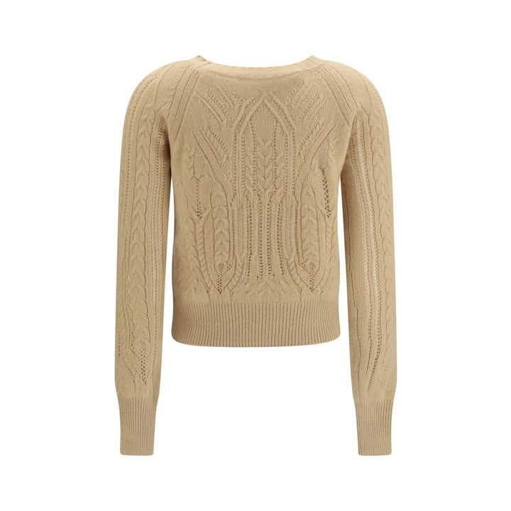 Ermanno Scervino Beige Cashmere Sweater