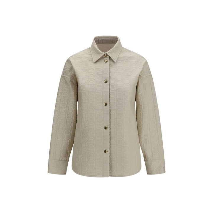 Moncler Beige Polyamide Full-Length Jacket