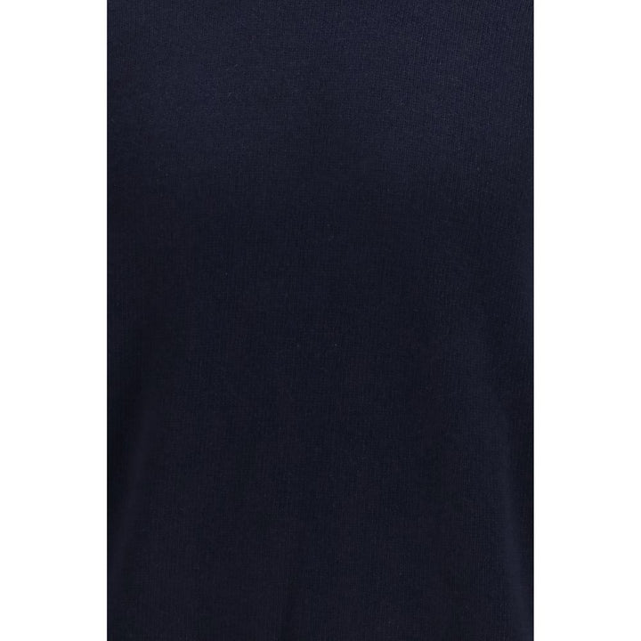 Brooksfield Blue Wool Oves Aries Sweatshirt
