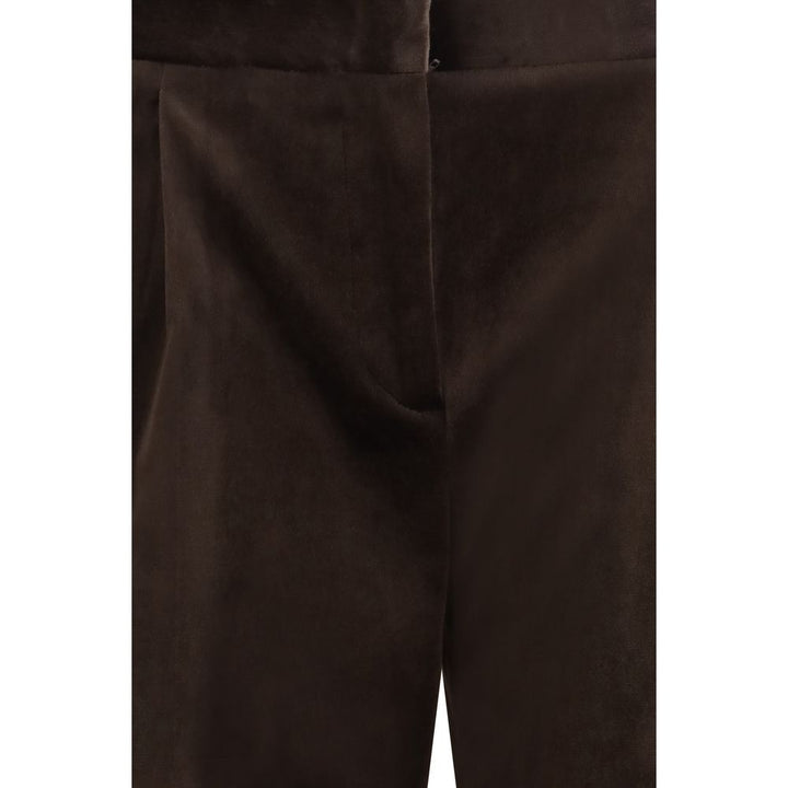 Lardini Brown Cotton Pants