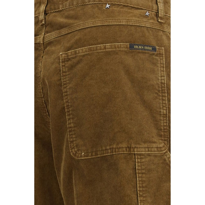 Golden Goose Brown Cotton Cargo Pants