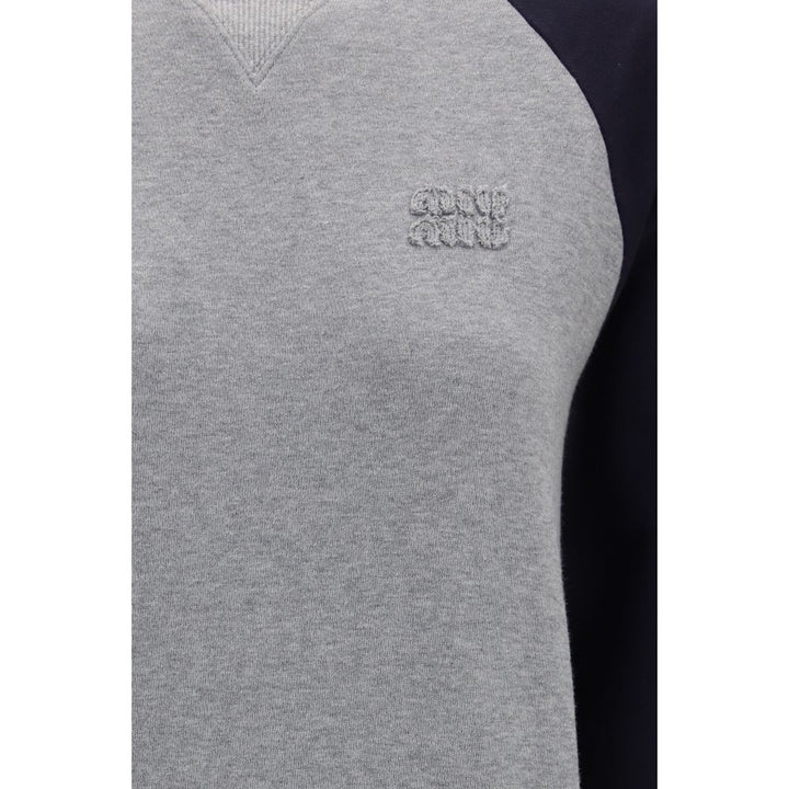 Miu Miu Multicolor Cotton Sweatshirt