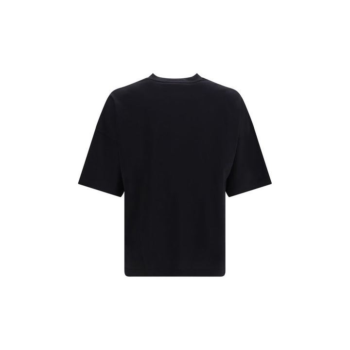 Palm Angels Black Cotton T-Shirt
