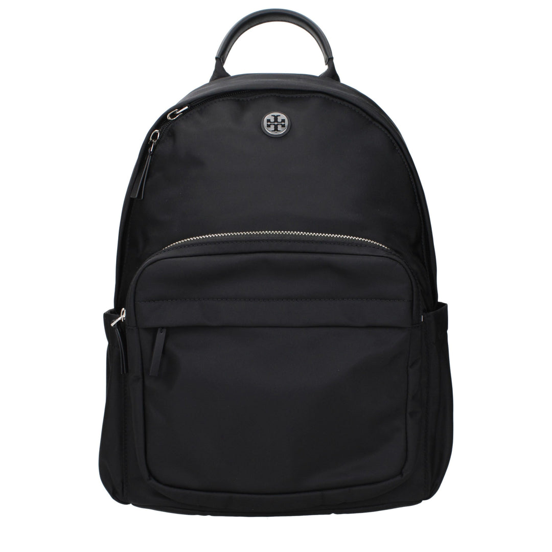 Tory Burch Black Nylon Backpack