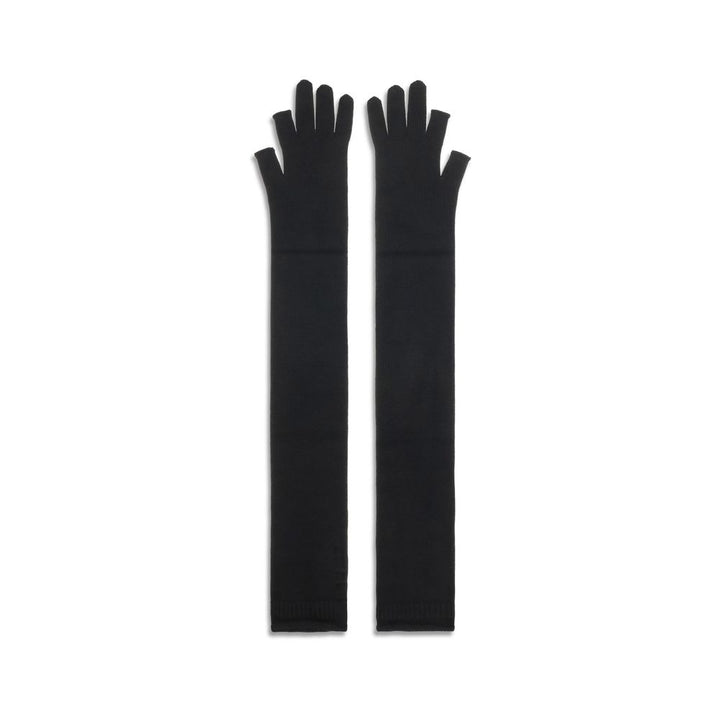 Rick Owens Black Wool Oves Aries Gloves