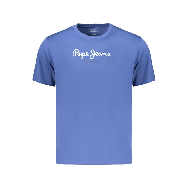 Pepe Jeans Blue Cotton Men's T-Shirt