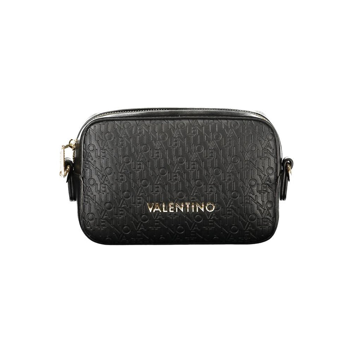 Mario Valentino Black Polyurethane Women's Bag