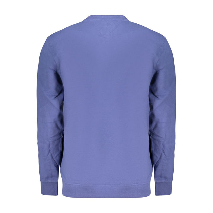Tommy Hilfiger Blue Cotton Men's Sweatshirt