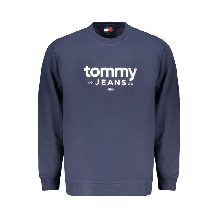 Tommy Hilfiger Blue Cotton Men's Sweatshirt
