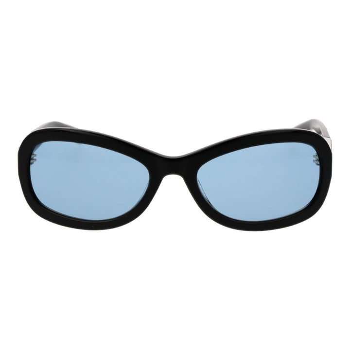 GCDS Black Acetate Sunglasses